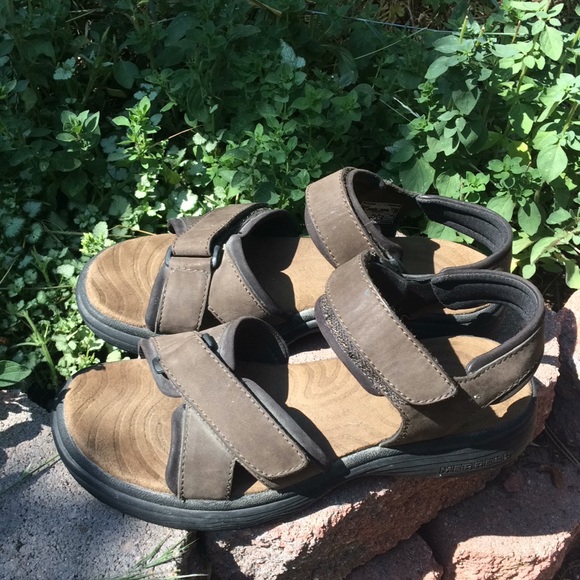 Merrell Topo Sahara Hiking Velcro Sandals - Picture 3 of 8